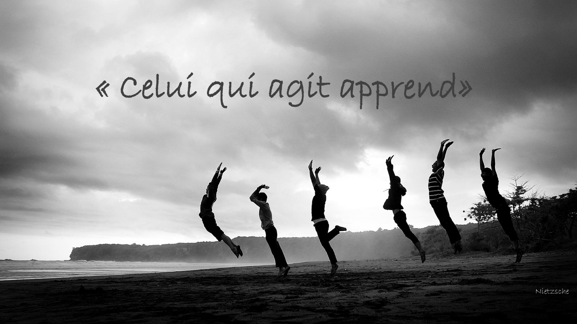 Citation : Celui qui agit apprend